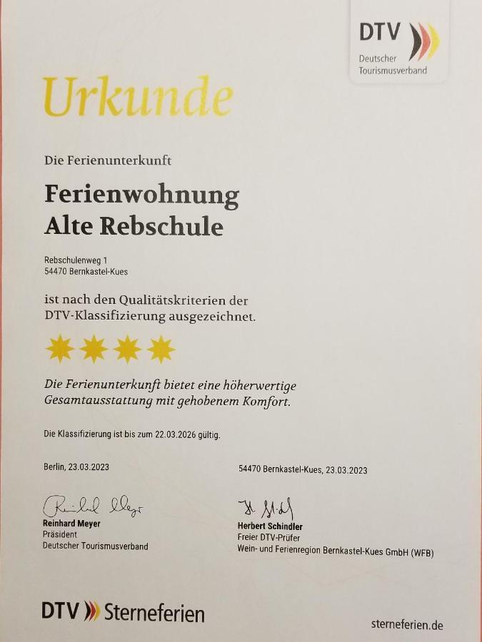 Ferienwohnung Bernkastel-Kues - Alte Rebschule Luaran gambar